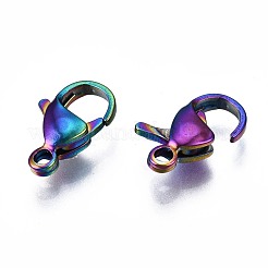 Placcatura ionica (ip) fermagli a moschettone in acciaio inossidabile 304&nbsp;STAS-S119-004