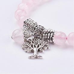 Pulseras estiradas naturales de gemas mixtas&nbsp;BJEW-F262-A