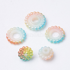 Perles acryliques de perles d'imitation&nbsp;OACR-T004-10mm-17
