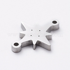 Connecteurs à maillons en acier inoxydable 304 anti-ternissement pour la fabrication de bijoux&nbsp;LS-STAS-G215-30P