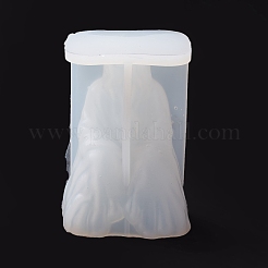 Moldes de estatua de silicona para hacer velas en forma de huamn con tema de halloween diy&nbsp;DIY-D057-07