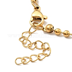 Juego de collares con colgante de llave y candado de 2 pieza y 2 estilos&nbsp;NJEW-G036-10G