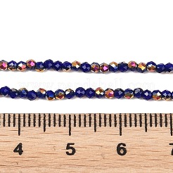 Perles de verre électroplaquées stradns&nbsp;EGLA-H114-01J
