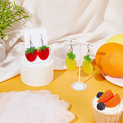 DIY-Ohrring-Bastelsets mit Obstmotiv&nbsp;DIY-UN0007-81