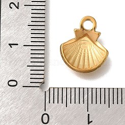 Placcatura ionica (ip) ciondoli in acciaio inossidabile 304&nbsp;STAS-M075-14G