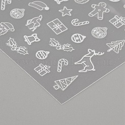 Selbstklebende festliche Weihnachtsaufkleber für Haustiere&nbsp;DIY-WH0349-80E-02