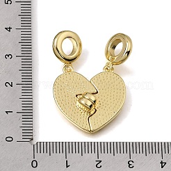 Messing emaille europäische baumeln charme&nbsp;KK-E802-07G