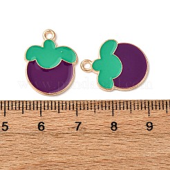 Colgantes de esmalte de aleación de frutas&nbsp;FIND-D304-03A-KCG