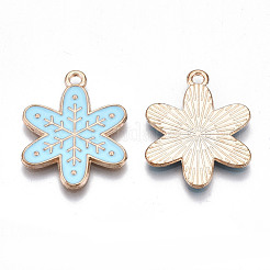 Pendentifs d'émail en alliage&nbsp;ENAM-Q442-024B-RS