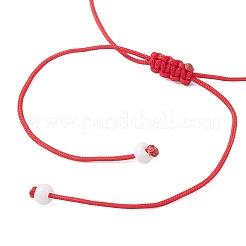 Braccialetti di perline intrecciate in corniola naturale per uomo e donna&nbsp;BJEW-MZ00208-05