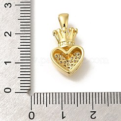 Placcatura a cremagliera in ottone con pendenti in zirconi cubici&nbsp;KK-Z086-07G
