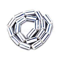 Perles en porcelaine manuelles&nbsp;PORC-Q007-02A