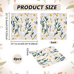 Polyester-Untersetzer&nbsp;AJEW-WH0609-829