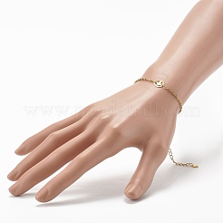 Bracelet à maillons en acier inoxydable 304&nbsp;BJEW-JB06522