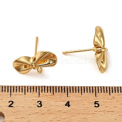 Messing Ohrstecker Zubehör&nbsp;KK-P285-07G