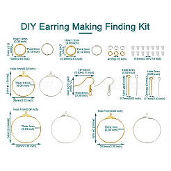 Finding-Kit zum Selbermachen von Ohrringen&nbsp;DIY-TA0005-03