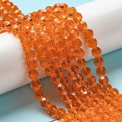 Perles en verre transparentes&nbsp;EGLA-A035-T6mm-D05