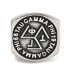 Ring aus Edelstahl 304&nbsp;RJEW-B055-04AS-06