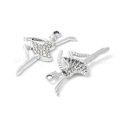 Pendentifs en alliage avec strass de cristal&nbsp;PALLOY-E775-18P