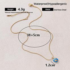 Colliers pendentifs vintage en acier inoxydable 304&nbsp;AV5804