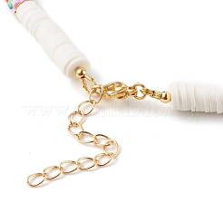 Juegos de collar con colgante de letras cruzadas y mixtas&nbsp;NJEW-JN03505