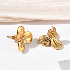 Pendientes de botón de acero inoxidable 304&nbsp;SA-CBA46AF-17G