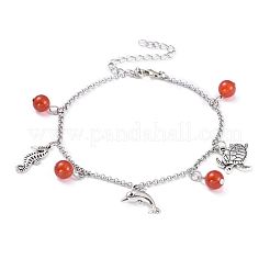 Braccialetti della pietra preziosa naturale&nbsp;BJEW-JB04526