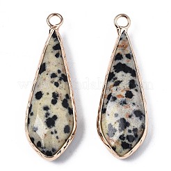 Dalmata naturale ciondoli diaspro&nbsp;G-S359-319C