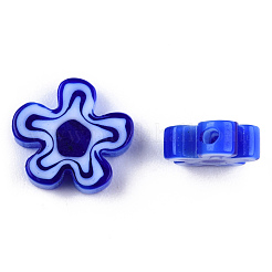 Millefiori a mano fili di perline di vetro&nbsp;LAMP-N029-017B-10