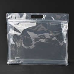 Bolsa de plástico transparente con cierre de cremallera&nbsp;OPP-L003-02E