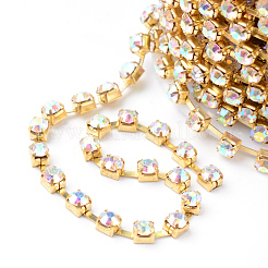 Catene strass in ottone&nbsp;CHC-T002-SS16-02C