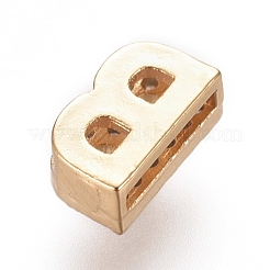 Ciondoli con zirconi cubici in micro zircone d'ottone placcato oro&nbsp;ZIRC-L075-61B-G