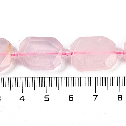 Natürlichen Rosenquarz Perlen Stränge&nbsp;G-B125-P08-01