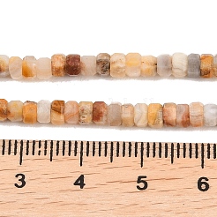 Natur verrückt Achat Perlen Stränge&nbsp;G-G345-C04-2x4mm