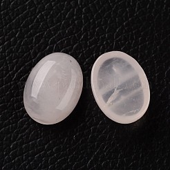 Oval natürlichen Rosenquarz Cabochon&nbsp;G-I171-13x18mm-01