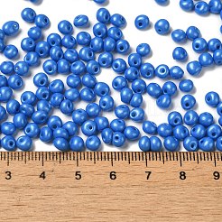 6/0 perles de rocaille en verre avec peinture à cuisson opaque&nbsp;SEED-M012-02A-03