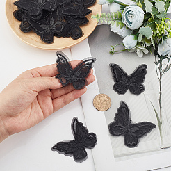 30 accessorio per costumi in organza intrecciata fatto a mano&nbsp;DIY-GF0005-35B