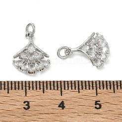 Shegrace Messing-Anhänger mit Mikropavé-Fassung aus Zirkonia&nbsp;XGRQ3D747-517P