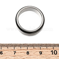 Drehbare Fingerringe aus Edelstahl 201&nbsp;SA-K003-04A-EB