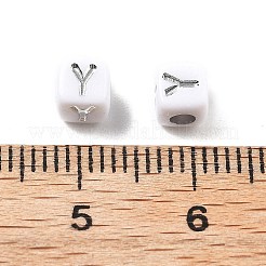Opake Legierung Perlen&nbsp;OACR-D282-06Y