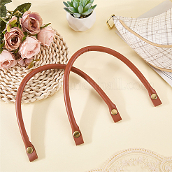 2 poignée de sac en similicuir PU&nbsp;DIY-CL0001-62B