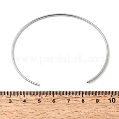 Bracciali a polsino in acciaio inossidabile 304&nbsp;BJEW-D388-01A-P
