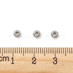 Anlaufgeschützte Abstandsperlen aus 316er Edelstahl&nbsp;STAS-G176-46P-D