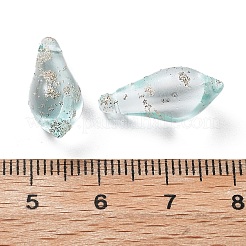Perline murano con sabbia d'oro fatto a mano&nbsp;LAMP-M024-01A