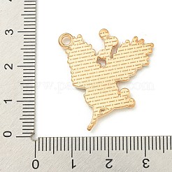 Weihnachten Thema Legierungsemailleanhänger&nbsp;ENAM-I060-03B