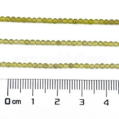 Stränge aus natürlichen Zitronenquarzperlen (erhitzt)&nbsp;G-M438-A11-02