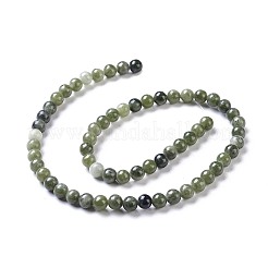 Cuentas de jade natural de taiwán hebras&nbsp;Z0NCT012