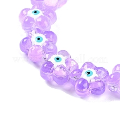 Abalorios de vidrio transparente hebras&nbsp;GLAA-K070-01C