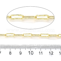 Cadenas de cable con ranura de latón&nbsp;KK-V007-002G