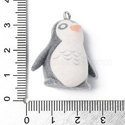 Anhänger aus flockigem&nbsp;LS-RESI-G105-06D